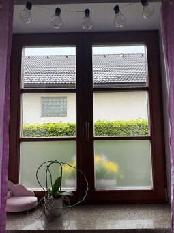 Prodám dřevěná eurookna Meranti - 3
