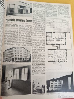 Československy architekt 1985 kompletní svázaný časopis - 3