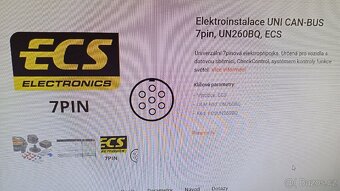 Univerzální elektroinstalace na tažné zařízení 7 pin - 3