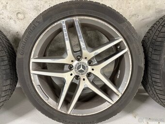 Originální kola Mercedes w222 r19 amg zimní gumy 245/45/19 - 3
