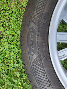 Alu kola TPMS Passat B8-Suberb R17 - 7Jx17-ET40 -215/55/R17 - 3