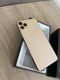 iPhone 11 Pro Max 64GB Gold Baterie 100% - 3