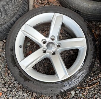 Alu kola Audi 5x112 r17 velký konkávní 7,5x17 et28 - 3