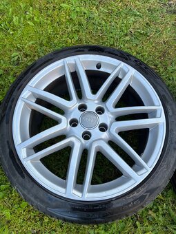 Audi Alu 9Jx19 ET32 a letní pneu - 3