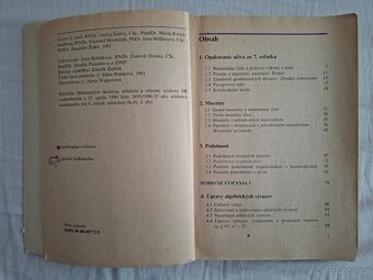 Matematika 8 (I. díl, 1991) - 3