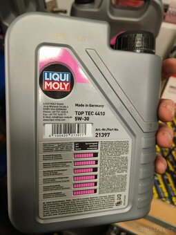 LIQUI MOLY originální oleje TopTec 4410 5w30 C3 - 3
