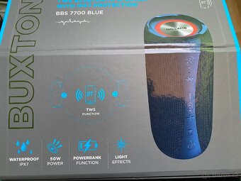 Bluetooth reproduktor Buxton BBS 7700 Blue –zánovní - 3