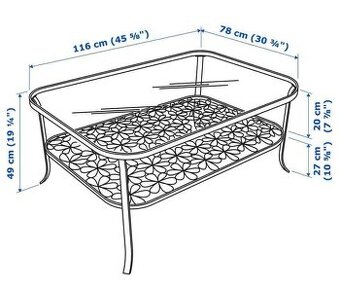 IKEA konferenční stůl KLINGSBU - 3