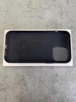 Apple Leather Case 13 Pro Max MagSafe - černý - 3