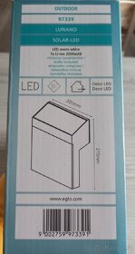 Venkovní solární nástěnné svítidlo - 3