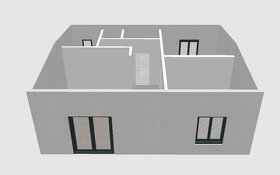 Modulovy dům 7,5x9,25x3.7 - 3