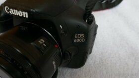 Digitální zrcadlovka Canon EOS 600D + Canon EF 50mm - 3