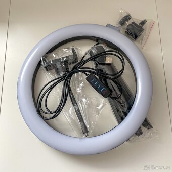 Nové nepoužité Ring light - kruhové LED světlo - 3