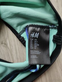 Dívčí sportovní podprsenka H&M vel.164 - 3
