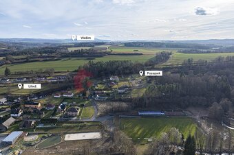 Prodej stavebního pozemku 2 748 m2 , v Libži, okr. Benešov - 3