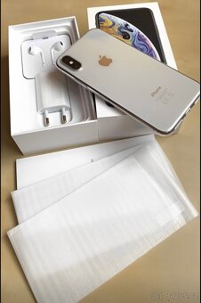 iPhone Xs Silver BATERIE 100% TOP - 3