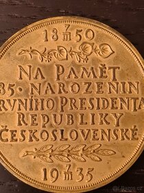 T.G.Masaryk medaile - 3