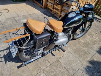 Jawa 250/11 pérák 1948 s TP po kompletní renovaci. - 3