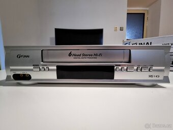 VHS přehrávač Funai 31D-850 Ovladač+Krabice - 3