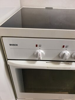 pěkný elektrický sporák BOSCH sklokeramika - 3