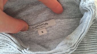 Šedý svetřík Comma - 3