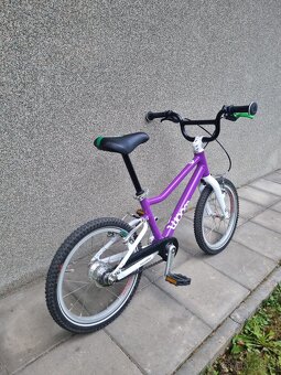 Dětské lehké kolo 16" WOOM 3 Automagic (BARVA: Fialová) - 3