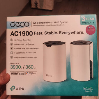 Designový WiFi Mesh systém TP-Link Deco S7 (2-pack) záruka - 3