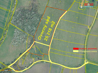 Prodej ovocného sadu, 25918 m², Dolní Nezly u Litoměřic - 3