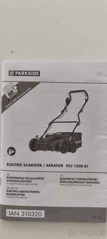 Elektrický Vertikutátor- provzdušňovač trávníku - 3