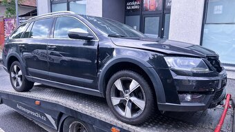 Vůz na náhradní díly Škoda Octavia 3 Scout kombi 2015 CUNA Q - 3