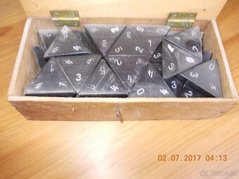 Domino - retro hra ze dřeva - 3