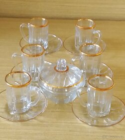 Čajová skleněná souprava - Noritazeh Soga Japan - 3