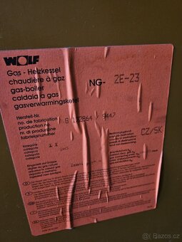 Plynovy kotel Wolf viz foto - 3