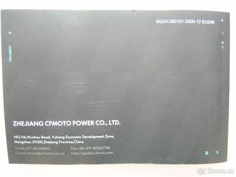CFMOTO 700 MT - Owners Manual - Návod k obsluze - CF MOTO - 3