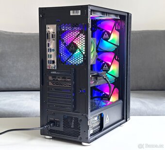 Herní PC Ryzen 5 3600, RX 5600 XT 6GB, RAM 16GB, SSD 500GB - 3