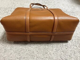 Michael Kors Beck hnědá kožená kabelka - 3