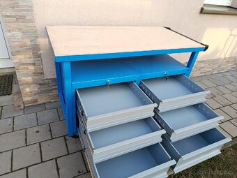 Mobilní svařovaný dílenský stůl - 3