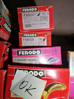 Brzdové obložení čelisti bubnování brda - 3