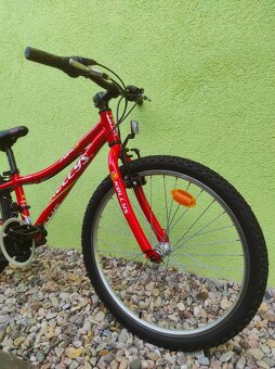 Značkové dětské kolo KELLYS 24" (ČERVENÁ) - 3