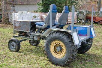 Traktor domácí výroby. - 3