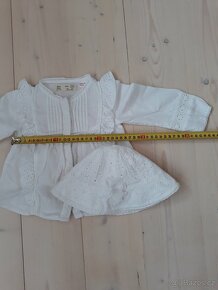 Krajková halenka a klobouček vel. 74 - 80 - 3
