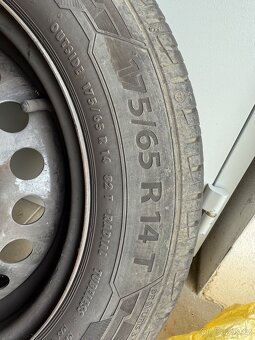 PNEU Barum 175/65 R15 (Letní) plus disky 5,5x14 - 3