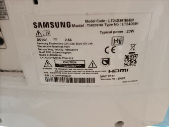 Televize a monitor v jednom Samsung T24D391El - 3