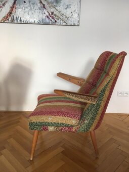 Retro Brusel křeslo 60.léta - 3