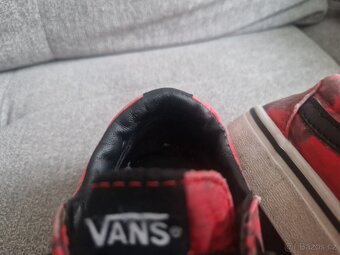 Tenisky Vans vel 32 pěkný stav na suchý zip - 3