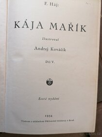 Školák Kája Mařík - 5 dílů (vydání z let 1933 - 1934) - 3