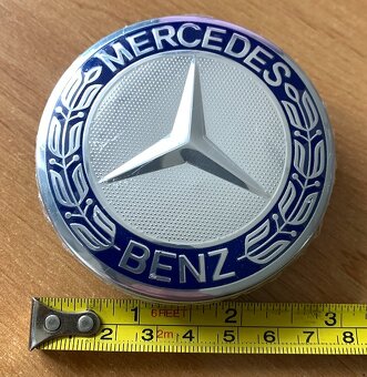Mercedes-Benz středové krytky ráfků kol - 3