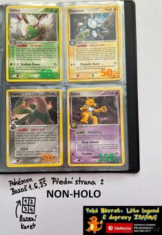 Kusové karty TCG Pokémon STARÉ PŘES 20LET (ORIGINÁL) - 3