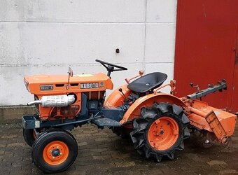 Malotraktor Kubota - s kypřičem - 2válcový diesel - vývodový - 3