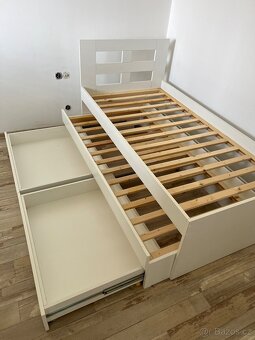Postel s výsuvným druhým lůžekem 90 x 180 - 3